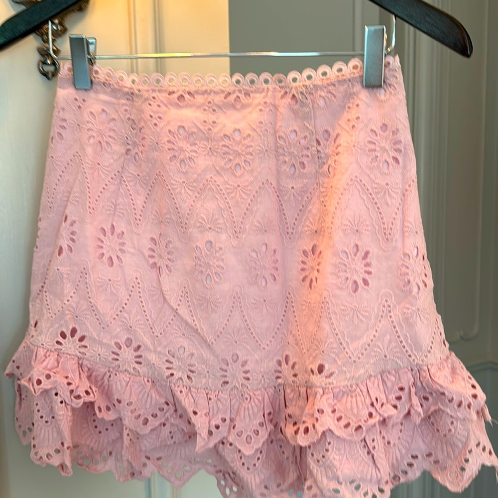 Adorable Great Condition Light Pink Skirt Indikah Size XS SFPF Home